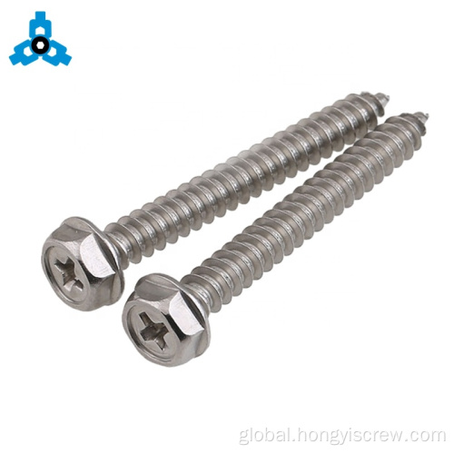 Hexagon Head Self-drilling Screws Self Drilling Tapping Screw with Hex Washer Head Supplier